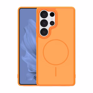 Frame Thin Mag ümbris for Samsung Galaxy S26 Ultra oranž