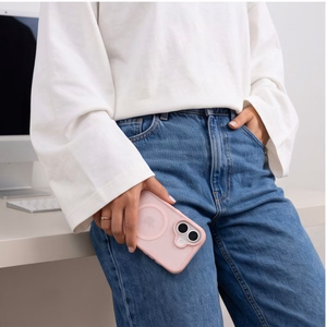 Tech-Protect BasicMag MagSafe ümbris mudelile iPhone 17 – mattroosa