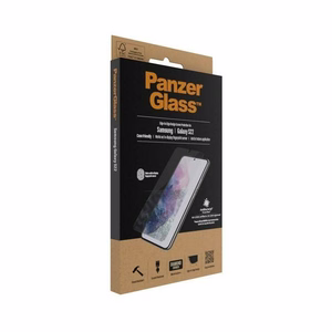PanzerGlass E2E Microfracture antibacterial glass jaoks Samsung Galaxy S22 - with must raamiga