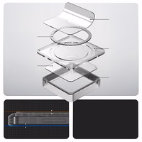 Spigen Ultra Hybrid Mag MagSafe Ümbris for Samsung Galaxy S26+ - Clear and valge