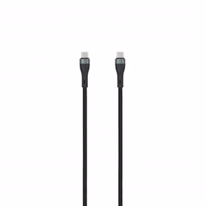 SEEK TOTI Type-C to Type-C, 2m Braided Cable 3A,Black