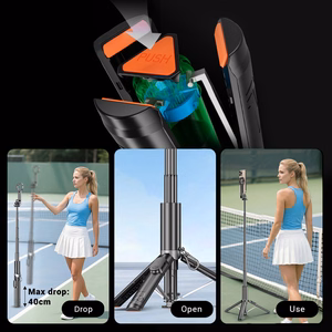 Blavec Selfie Stick Aluminium Fusion P-12 Magsafe Auto pop tripod + remote control 1,60 metres (SSFP12-MTRAPB160) black