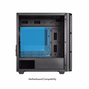 Chieftec AZ-01B-OP Pro mini корпус Midi Tower MicroATX/Mini-ITX (чёрный)
