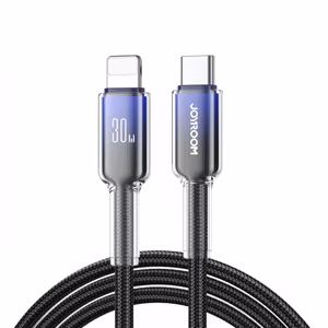 USB kaabel Joyroom „S-A42“ must „Type-C / Lightning“ 120cm (kuni 30W)