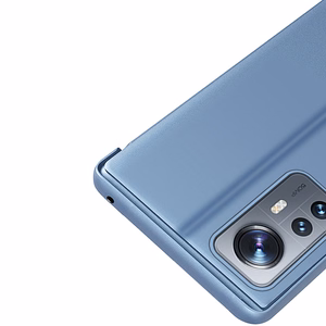 Clear View Case kate Xiaomi 12 Lite sinisele flip-kattele