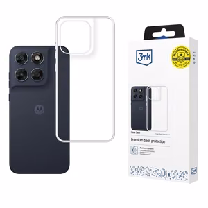 3mk Clear Case ümbris mudelile Motorola Moto G87 – läbipaistev