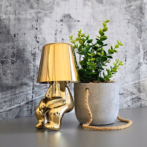 Night lamp Golden Man disain L