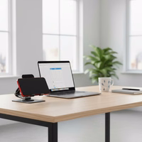 Desk hoidja jaoks phone / tablet foldable Forcell F-Grip Fold Alus 2 360 hall