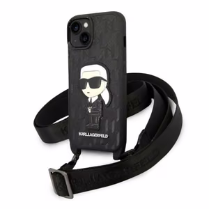 Karl Lagerfeld KLHCP14SSTKMK iPhone 14 6.1" must/must hardcase Monogram Ikonik Patch