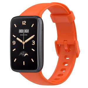 SILIKOONIST RIHM MI BAND 7 PRO/ M7 PRO (12). ORANŽ