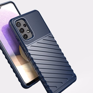 Thunder Case Paindlik ja vastupidav TPU ümbris Samsung Galaxy A72 4G sinine