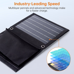 Päikeseenergia reisilaadija Choetech SC005 22W 2.4A