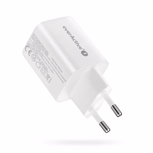 Laadija 1 x USB Quick Charge 4.0, 1 x USB-C 45W valge