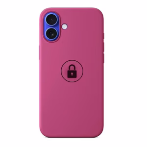 Ümbris "Silicone Case v2" iPhone 16 Plus / Fuksia / pakendis
