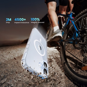 Ugreen Classy Läbipaistev Magnetic Ümbris jaoks iPhone 16 Plus - Läbipaistev