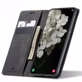 Spacecase rahakoti ümbris Galaxy S22+ must