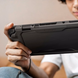 Spigen Rugged Armor Ümbris jaoks Nintendo Switch 2 - Matte Must