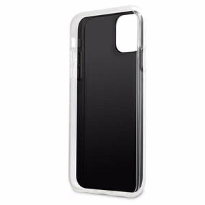 BMW Signature trükitud logo ümbris iPhone 11 Pro Max'ile - must