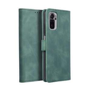 TENDER Book Ümbris jaoks XIAOMI Redmi Note 10 Pro / Redmi Note 10 Pro Max roheline