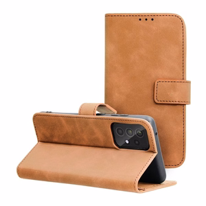 TENDER Book Ümbris jaoks SAMSUNG A52 5G / A52 LTE ( 4G ) / A52s 5G brown