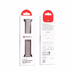 Strap to Apple Watch Forcell F-Design FA14 magnetic steel 38 / 40 / 41 mm pink