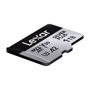 Карта памяти Lexar High-Performance Silver Plus microSDXC 1 ТБ + адаптер