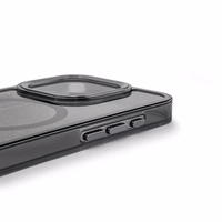 Wozinsky Glitter Ümbris with Mag Safe jaoks Samsung Galaxy S24 FE - must with Glitter