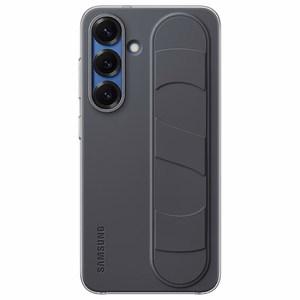 Samsung Standing Grip Ümbris EF-GS931CBEGWW Silicone Ümbris with Holder / Stand jaoks Samsung Galaxy S25 - must