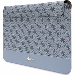 Guess 4G Stripe Metal Logo ümbris jaoks a 14" laptop - sinine