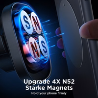 Joyroom JR-ZS400 magnetic car phone hoidja on the dashboard - must