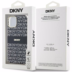DKNY IML Mono & Stripe MagSafe Ümbris jaoks iPhone 15/14/13 - Must