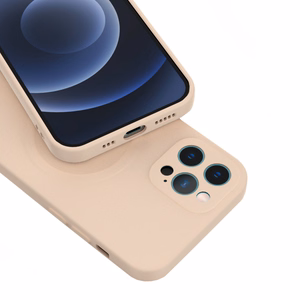 Tel Protect MagSilicone ümbris iPhone 14 Pro läbipaistev