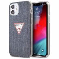 Guess GUHCP12SPCUJULDB iPhone 12 mini 5.4" tumesinine/tumesinine kõvakott Jeans Collection