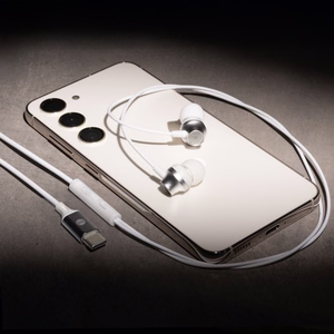 Forever wired earphones EP-02 USB-C valge
