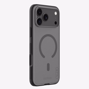 Nillkin Super Frosted Shield Pro Magnetic Ümbris Compatible with MagSafe jaoks iPhone 17 Pro Max - Translucent Must