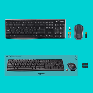 Logitech 920-004508 klaviatuur koos hiirega kodu RF juhtmevaba QWERTY US International must