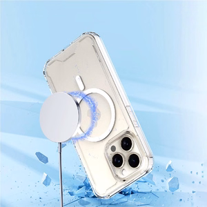 Clear Corner Ümbris MagSafe jaoks iPhone 16 Plus - läbipaistev