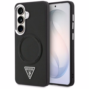 Guess ümbris Embossed Ring Triangle Logo MagSafe Samsung Galaxy S26 must