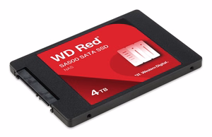 SanDisk punane WD ™ SA500 SATA SSD 2,5"/7 mm POWERED BY 4 TB