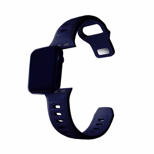 3mk silikoonrihm Apple Watchile, 38/40/41/42 mm, ookeanisinine, väike suurus