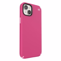Speck Presidio2 Pro - Antibacterial iPhone 15 Plus / 14 Plus ümbris (Digitalpink / Blossompink / valge)