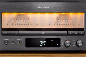 Kruger&Matz KM1995-A A-klassi Hi-Fi võimendi (CD, USB, Bluetooth, DAB+ digiraadio, FM)