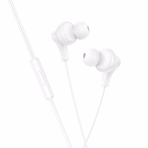 HOCO wire kõrvaklapid Type C with microphone M114 valge