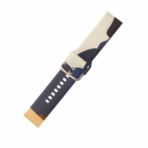 Strap Moro for Samsung Galaxy Watch 40 / 41 / 42 / 43 / 44 mm silicone bracelet watch band - pattern 13