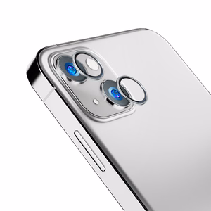 Стекло для камеры iPhone 14 9H для линзы серии 3mk Lens Protection Pro - серебряный
