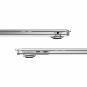 AmazingThing Titan kõvakaaneline ümbris MacBook Air M5 15" jaoks – läbipaistev