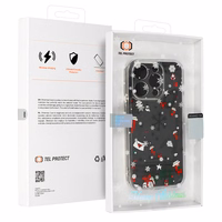 TEL PROTECT Christmas Clear Ümbris jaoks Iphone 14 Design 3