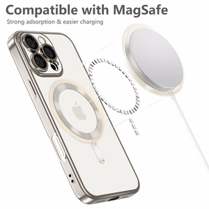 Tech-Protect MagFlex MagSafe Ümbris jaoks Samsung Galaxy A56 5G - Clear Roheline