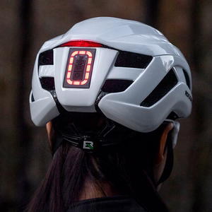 Rockbros ZK-077 jalgrattakiiver integreeritud mitmesuunalise valgustusega 57-61 cm - valge