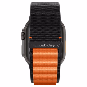 SPIGEN WBF1 rihm APPLE WATCH 6 / 7 / 8 / 9 / 10 / SE / ULTRA 1 / 2 (44 / 45 / 46 / 49 MM) must/oranž